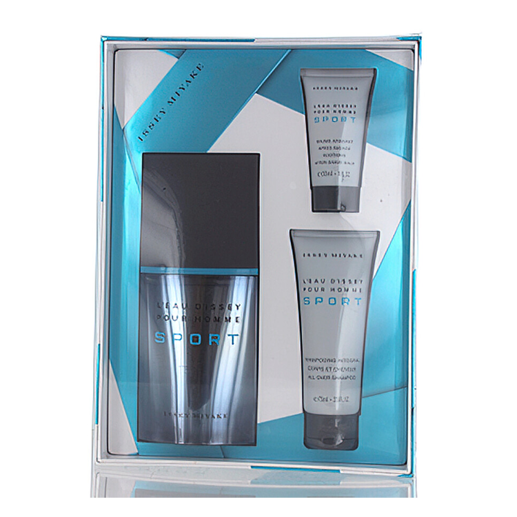 SPORT HOMME EDT SPRAY 100ML & SG 75ML & ASB 30ML