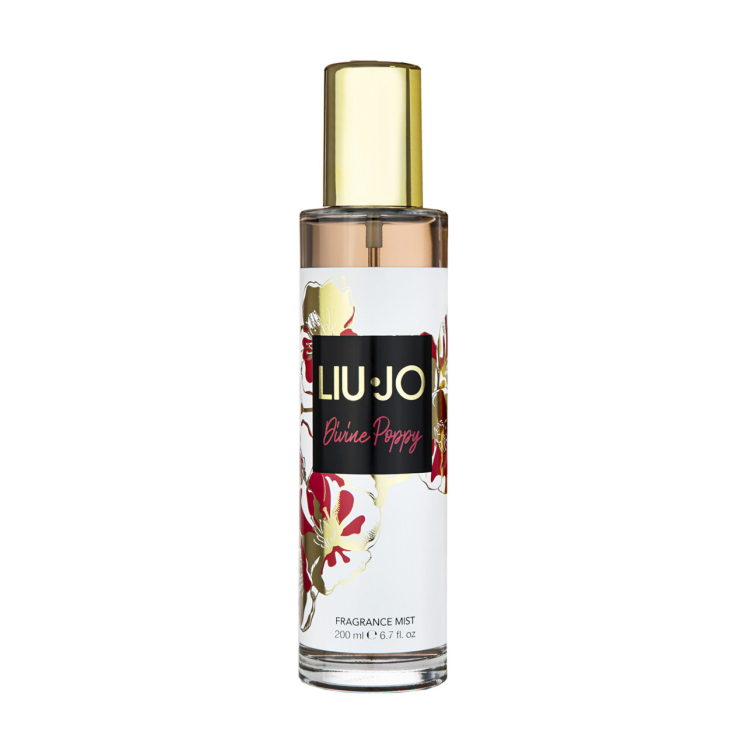 LIU JO DIVINE POPPY MIST SPRAY 200ML - GLASS BOTTLE + BOXED