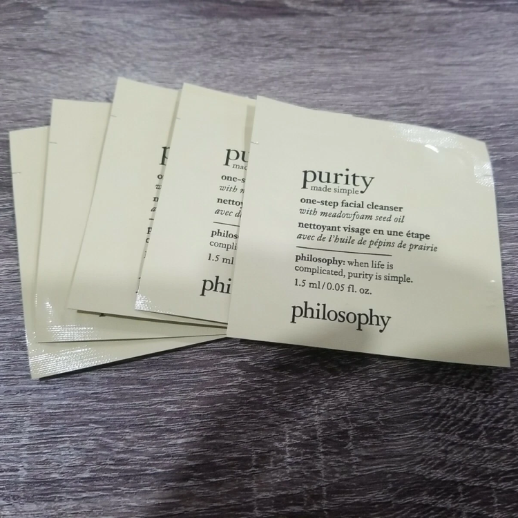 PHILOSOPHY PURITY MADE SIMPLE ONE STEP FACIAL CLEANSER 1.5ML