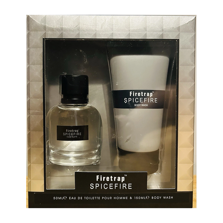 FIRETRAP 50ML EDT 150ML BODY WASH - SPICEFIRE