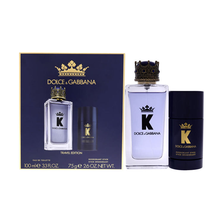 DOLCE K SET: EDT SPRAY 100ML + DEO STICK 75ML