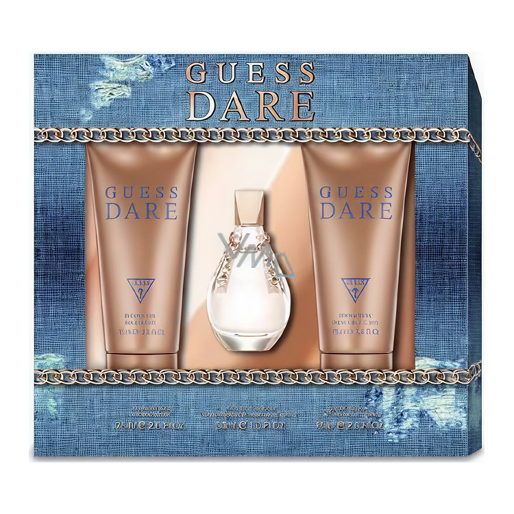 DARE EDT SPRAY 30ML, BODY LOTION 75ML & SHOWER GEL 75ML
