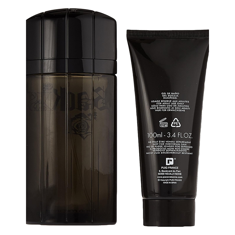 BLACK XS HOMME EDT SPRAY 100ML & SHOWER GEL 100ML