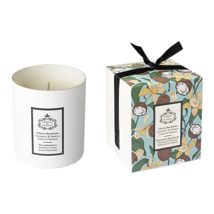 NATURA COCONUT AND VANILLA CANDLE 180GR