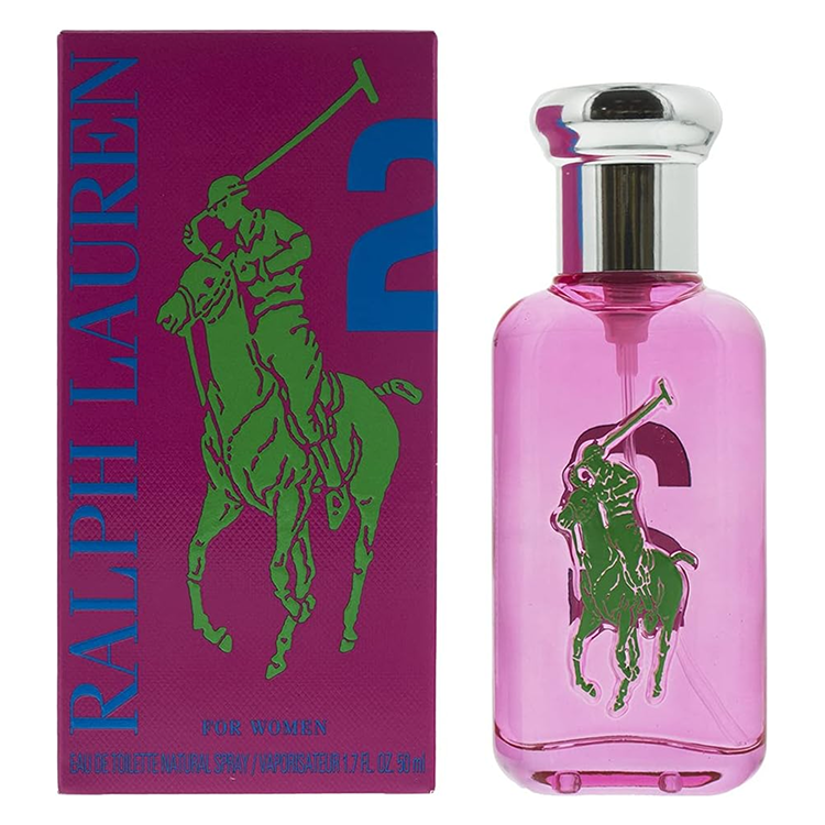 RL BIG PONY PINK WOMAN EDT SPRAY 50ML