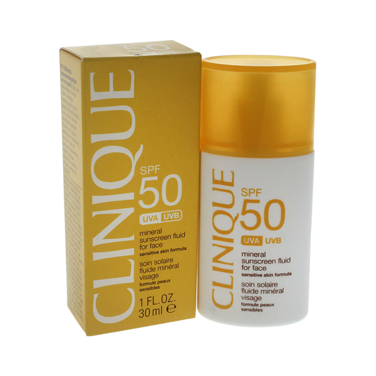 CLINIQUE SUM MINERAL SUNSCREEN FLUID FOR THE FACE SPF50 30ML