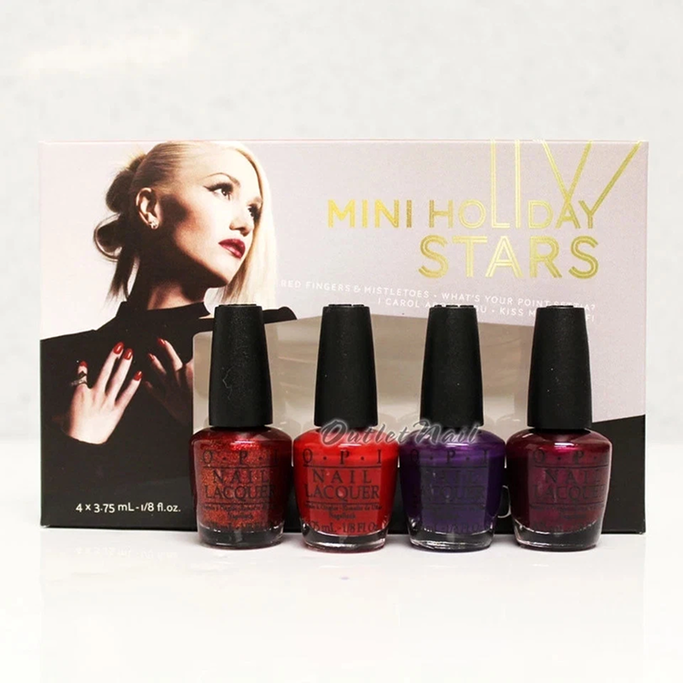 MINI HOLIDAY STARS VARNISH SET BY GWEN STEFANI 4x 3.75ML