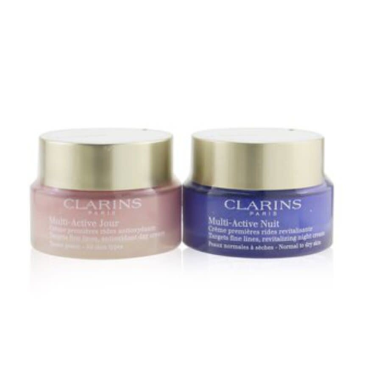 CLARINS MULT ACTIVE SET: DAY CREAM 50ML+ NIGHT CREAM 50ML
