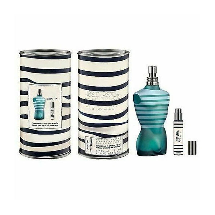 LE MALE SILK & STRIPES EDT SPRAY 125ML & EDT SPRAY 9ML