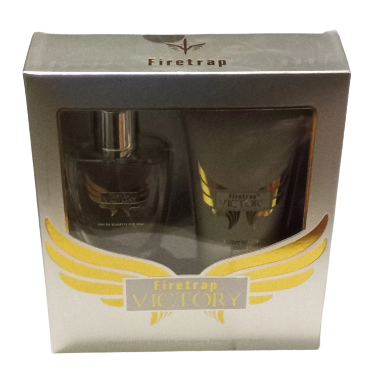 FIRETRAP 50ML EDT 150ML BODY WASH - VICTORY