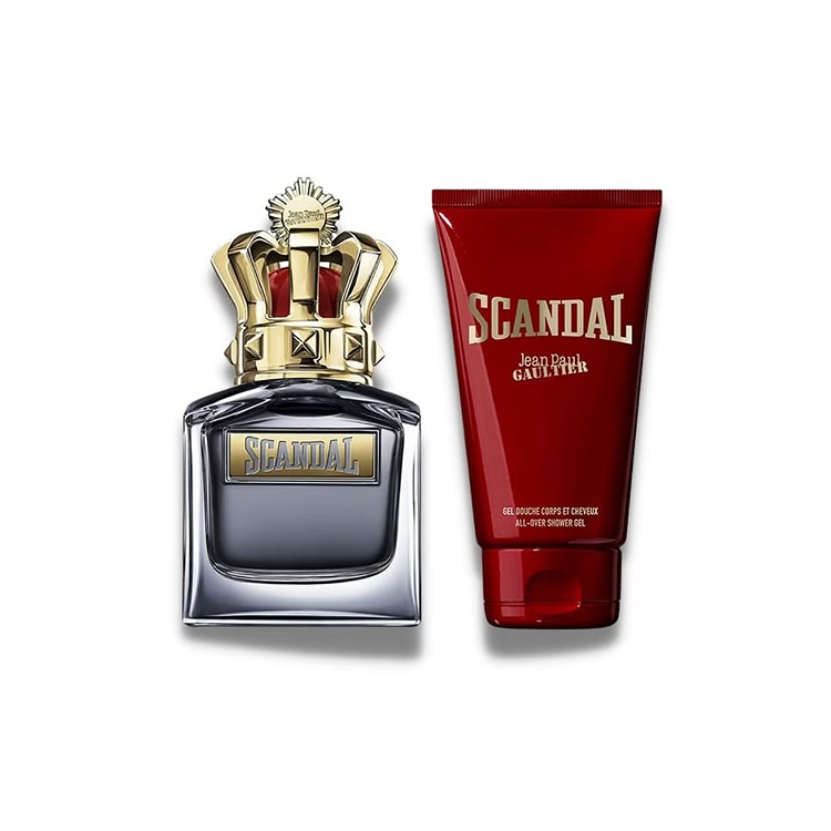 JPG SCANDAL HOMME SET: EDT SPRAY 100ML + SG 75ML