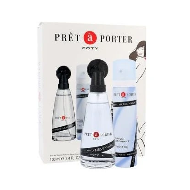 PRET A PORTER EDT SPRAY 100ML  & BODY SPRAY 75ML
