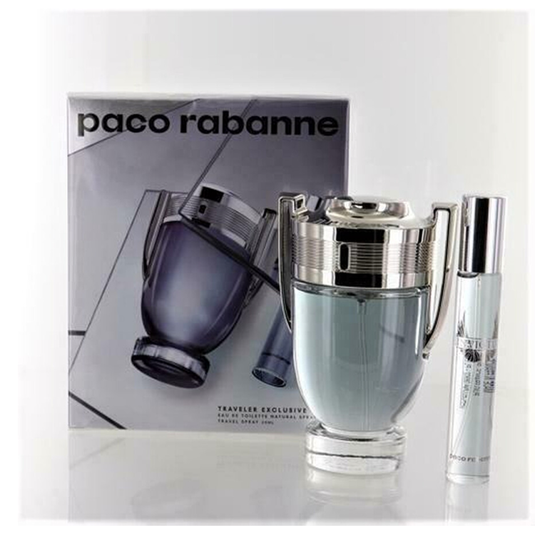 PACO INVICTUS SET: EDT SPRAY 100ML + EDT 20ML