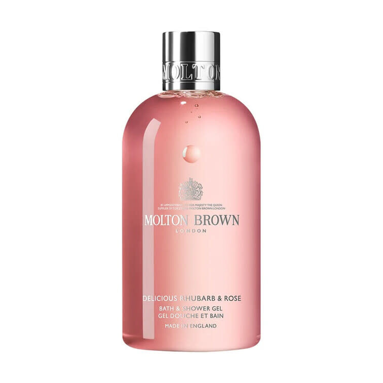 MOLTON BROWN RHUBARB & ROSE BATH SHOWER GEL 300ML