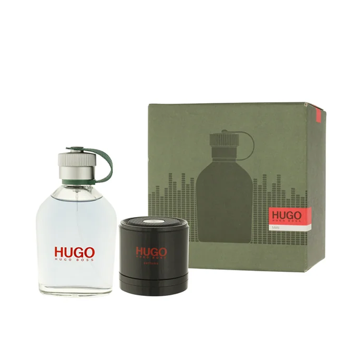 HUGO MAN (GREEN) EDT SPRAY 125ML & PORTABLE SPEAKER