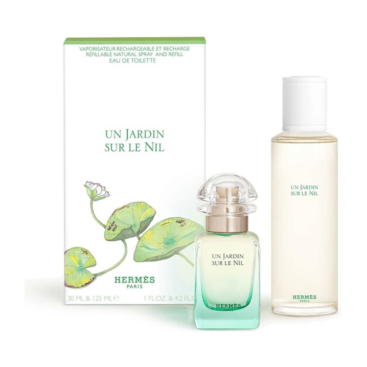 HERMES UN JARDIN SUR LE NIL SET: EDT SPRAY 125ML  + EDT SPRAY 30ML