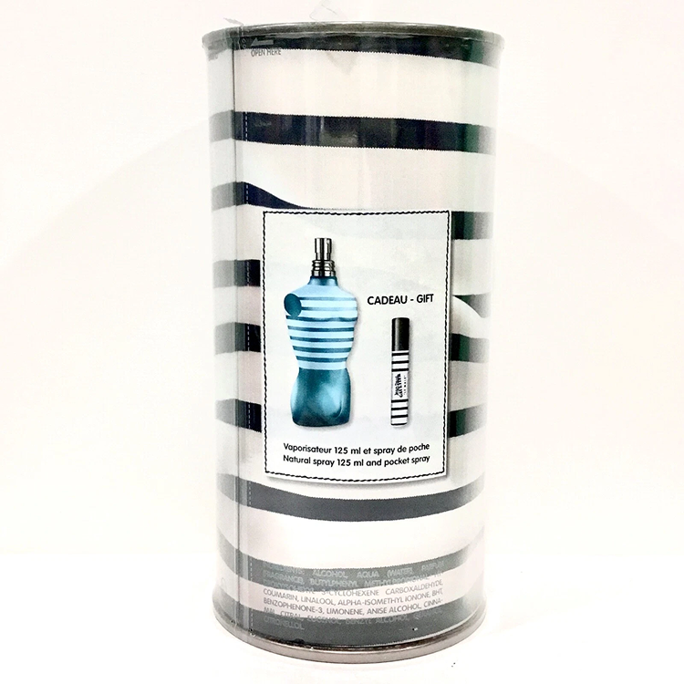 LE MALE SILK & STRIPES EDT SPRAY 125ML & EDT SPRAY 9ML