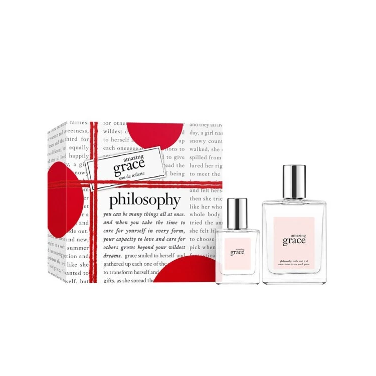 PHILOSOPHY AMAZING GRACE SET: 1 x EDP SPRAY 60ML + EDP 15ML