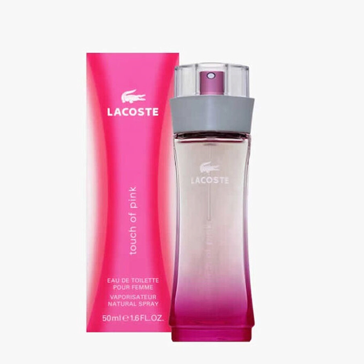 LACOSTE TOUCH OF PINK FEMME EDT SPRAY 50ML