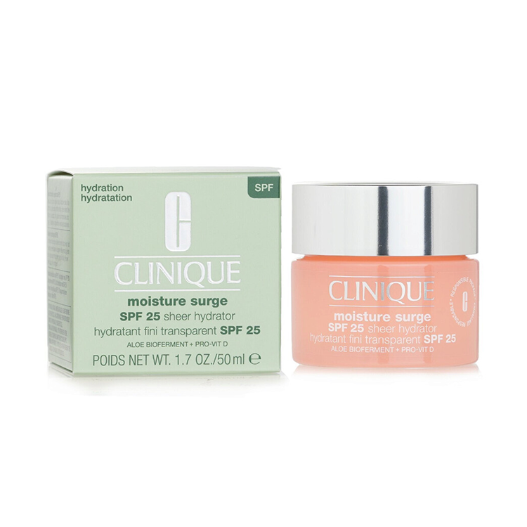 CLINIQUE MOISTURE SURGE SHEER HYDRATOR SPF25 50ML