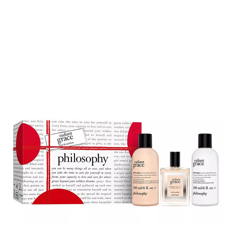 PHILOSOPHY SET:EDP SPRAY 60ML/FIRM EMULSION 180ML 1 x SHOWER GEL 180ML
