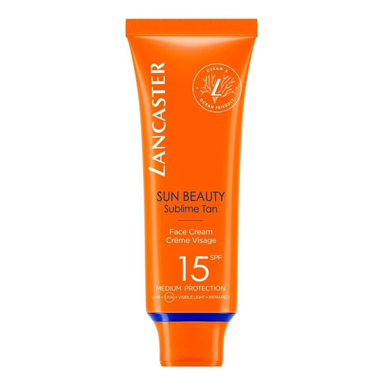 LANCASTER SUN BEAUTY TAN FACE CREAM SPF15 50ML
