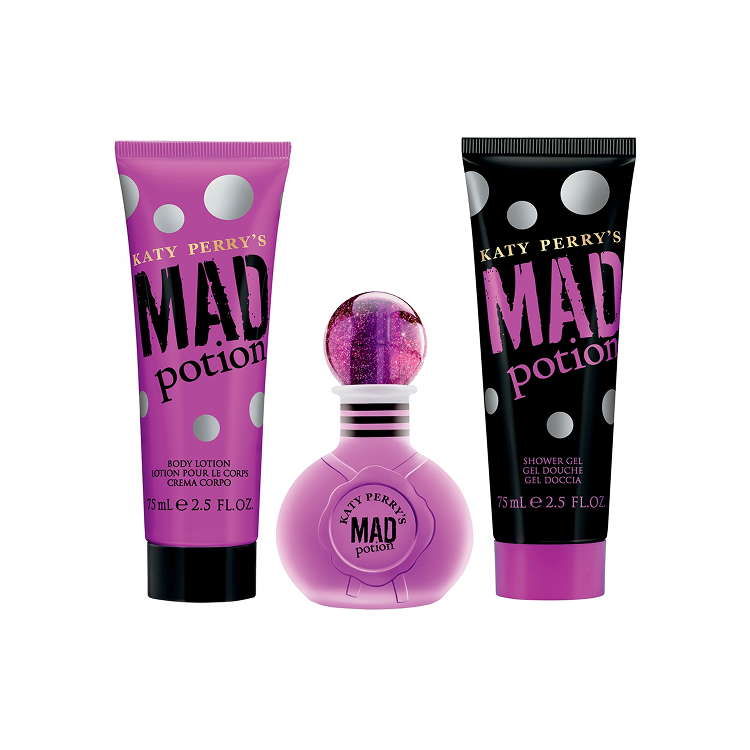 MAD POTION EDP SPRAY 50ML, BODY LOTION & SHOWER GEL 75ML