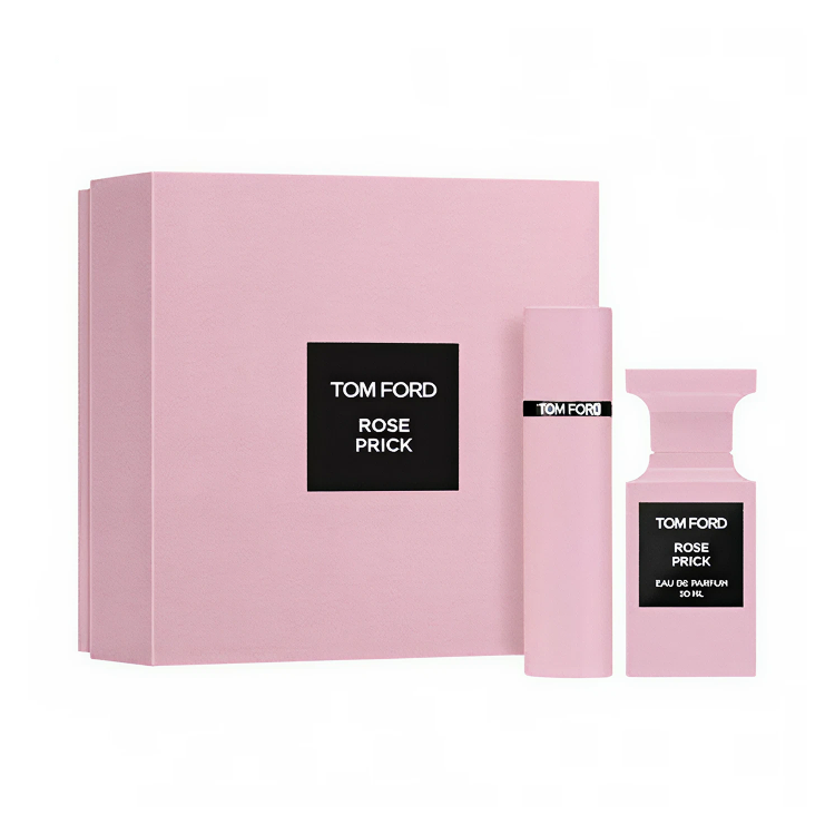 TOM FORD ROSE PRICK SET: EDP SPRAY 50ML + EDP 10ML