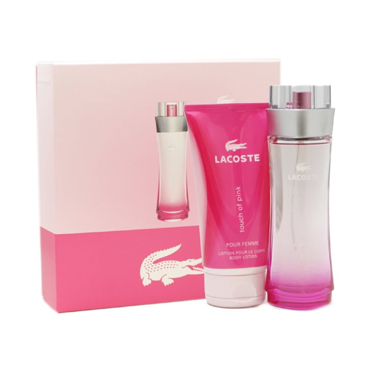 TOUCH OF PINK EDT SPRAY 90ML & BODY LOTION 150ML
