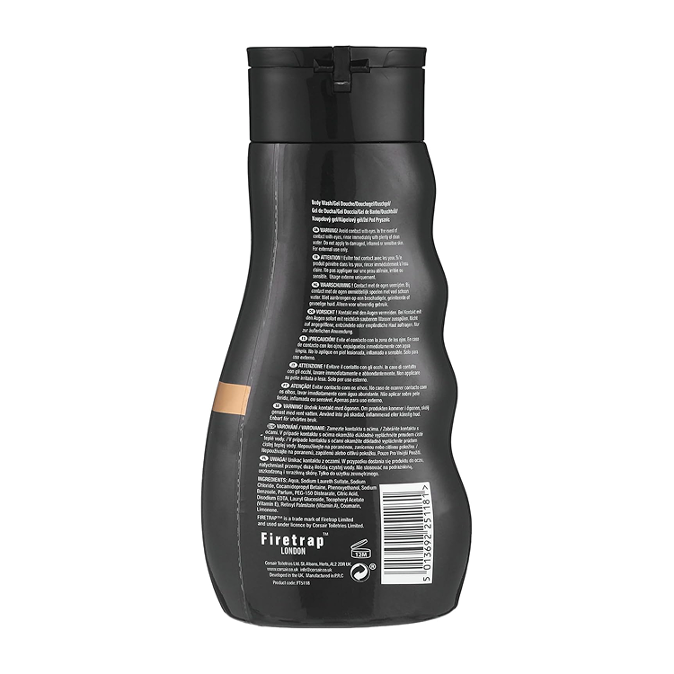 FIRETRAP 400ML BODY WASH - GOLD