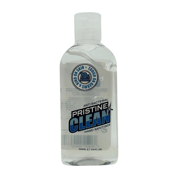 PRISTINE CLEAN 70% ALCOHOL HAND SANITIZER 100ML