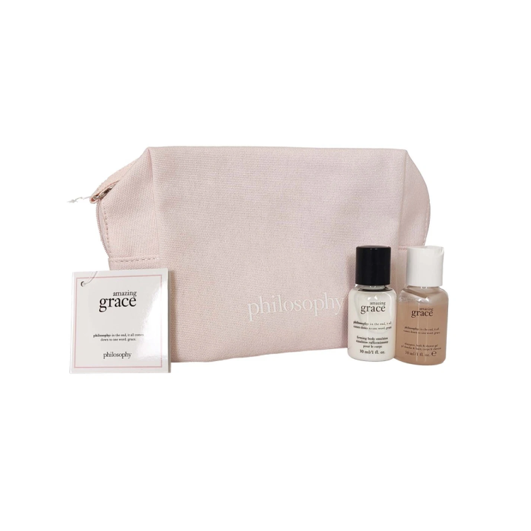 PHILOSOPHY AMAZING GRACE SET: 1 x FIRMING BODY EMULSION 30ML +  SHOWER GEL 30ML