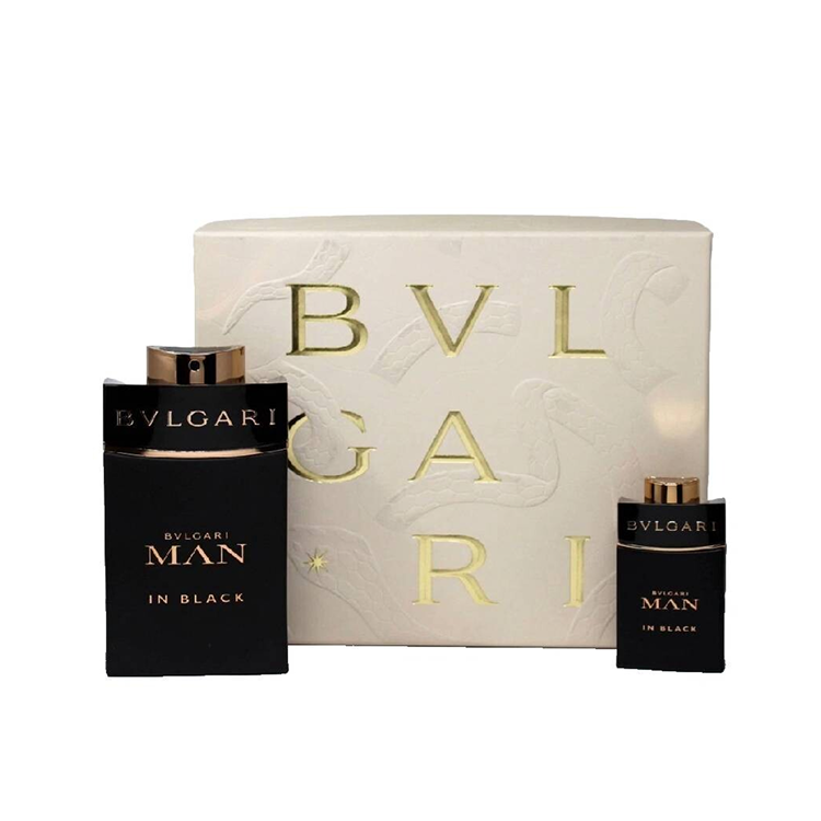 BULGARI MAN IN BLACK SET: EDP 100ML + EDP 15ML