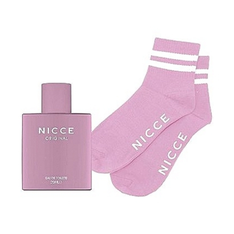 NICCE 20ML EAU DE TOILETTE PRINTED ANKLE SOCKS