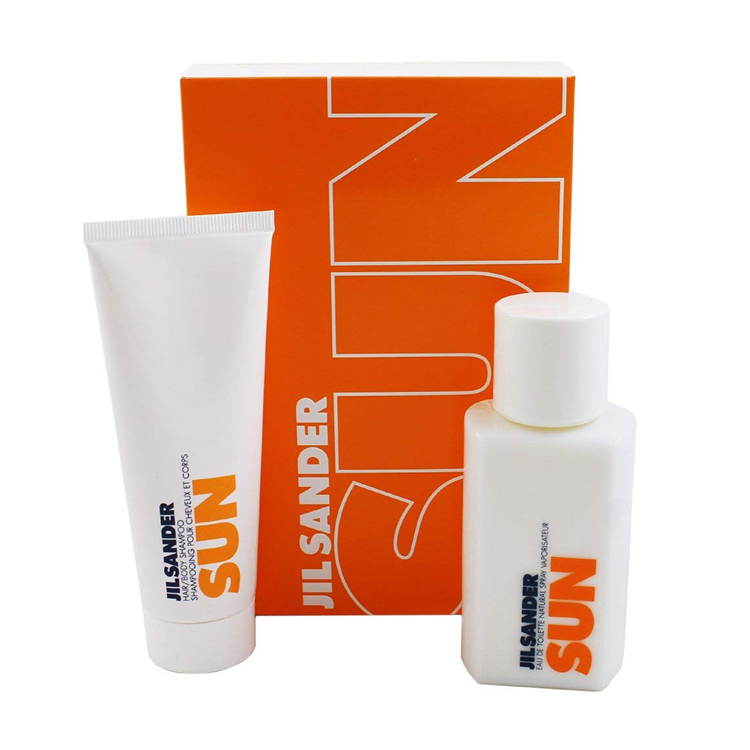 SUN WOMEN EDT SPRAY 75ML & HAIR & BODY SHAMPOO 75ML