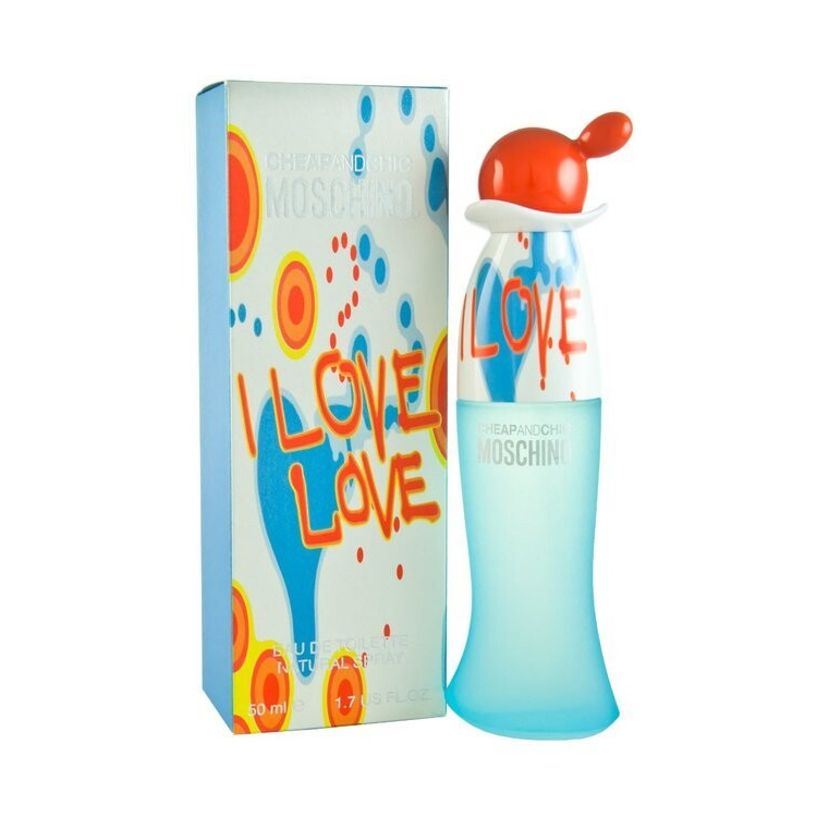 MOSCHINO I LOVE LOVE EDT SPRAY 50ML