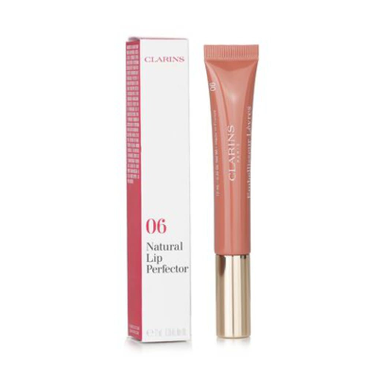 CLARINS NATURAL LIP PERFECTOR GLOSS 12ML -06 ROSEWOOD SHIMMER