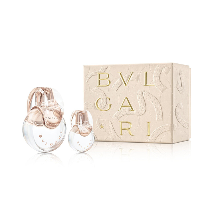 BULGARI OMNIA CRYSTALINNE SET: EDT 100ML + EDT 15ML