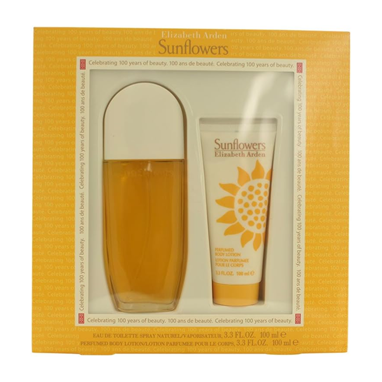SUNFLOWERS EDT SPRAY 100ML & BODY LOTION 100ML