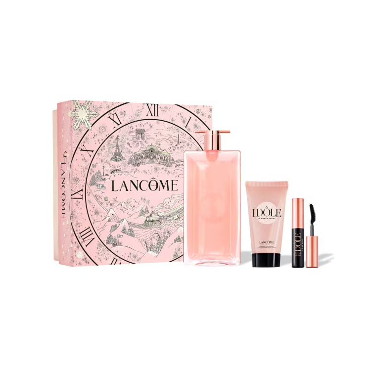 LANCOME IDOLE SET: EDP 50ML + POWER CREAM 50ML + LASH IDOLE MASCARA MINI (FOR FREE)