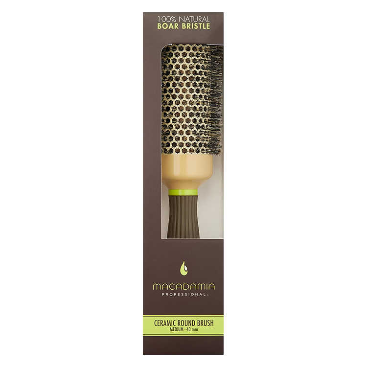 100% BOAR HOT CURLING BRUSH 43MM