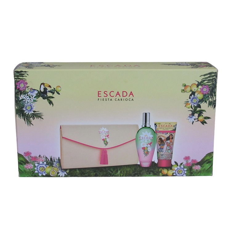 FIESTA CARIOCA EDT 100ML, BODY LOTION 150ML & CLUTCH BAG