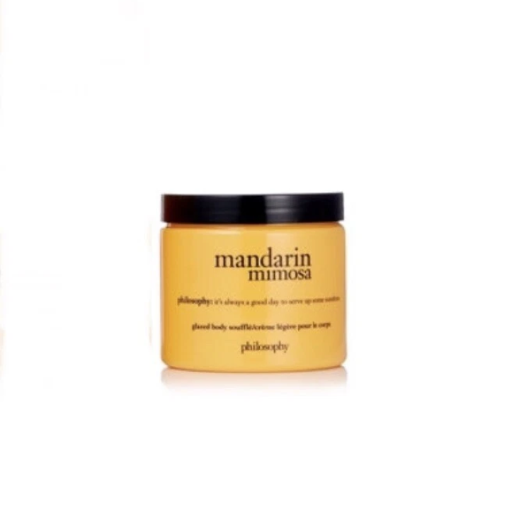 PHILOSOPHY MANDARIN MIMOSA BODY SOUFFLE 480ML IN JAR