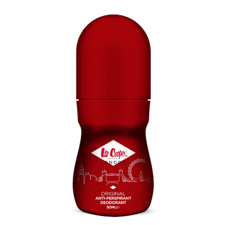 LEE COOPER 50ML ANTI-PERSPIRANT DEODRANT RED
