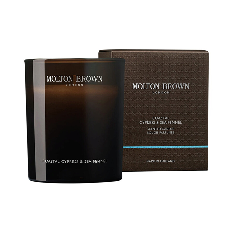 MOLTON BROWN COASTAL CYPRESS SINGLE WICK CANDLE