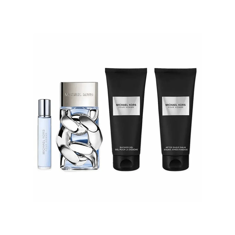 MICHAEL KORS HOMME SET: EDP 100ML + SHOWER GEL 100ML + AFTERSHAVE BALM 100ML +  EAU DE PARFUM 10ML