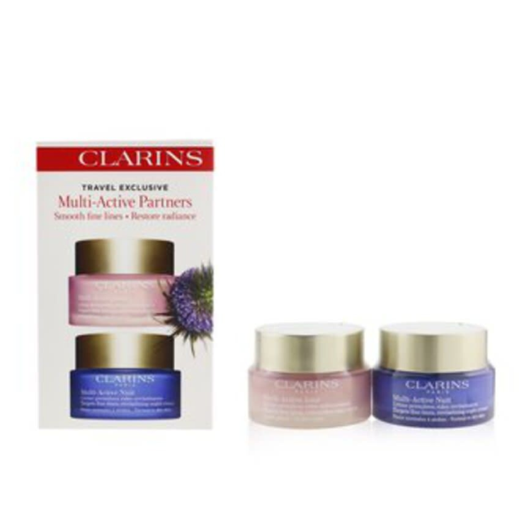 CLARINS MULT ACTIVE SET: DAY CREAM 50ML+ NIGHT CREAM 50ML