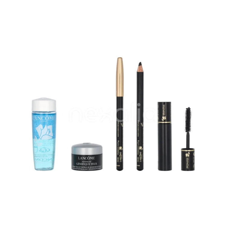 LANCOME HYPNOSE MASCARA SET: HYPNOSE MASCARA + EYE PENCIL + BI FACIAL CLEANSER 30ML + EYE CREAM 5ML