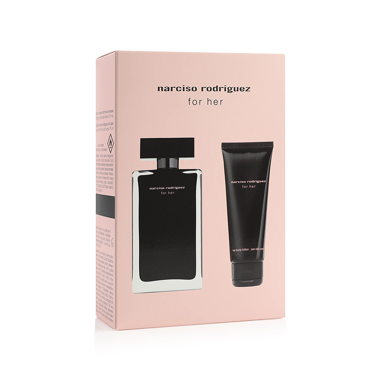 RODRIGUEZ FOR HER SET: EDT SPRAY 100ML + BL 75ML
