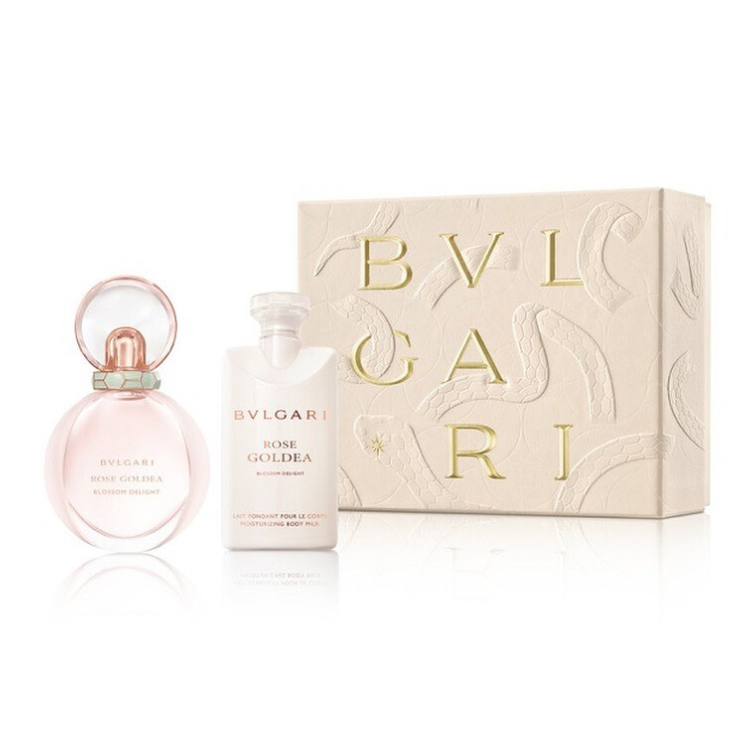 BULGARI ROSE GOLDEA BLOSSOM DELIGHT SET: EDP 50ML + BODY LOTION 75ML